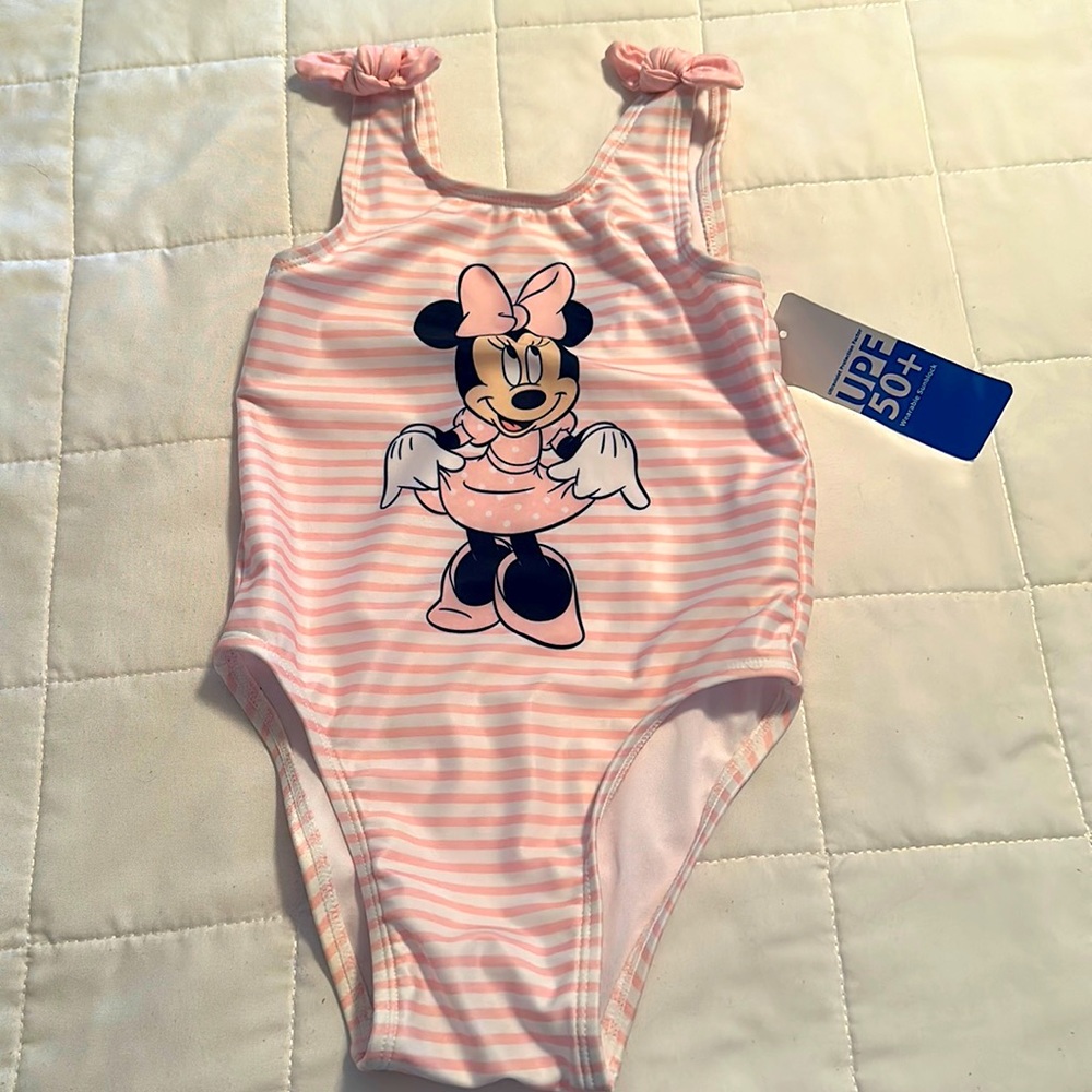 Brand new Minnie Mouse bathing suit size 5T